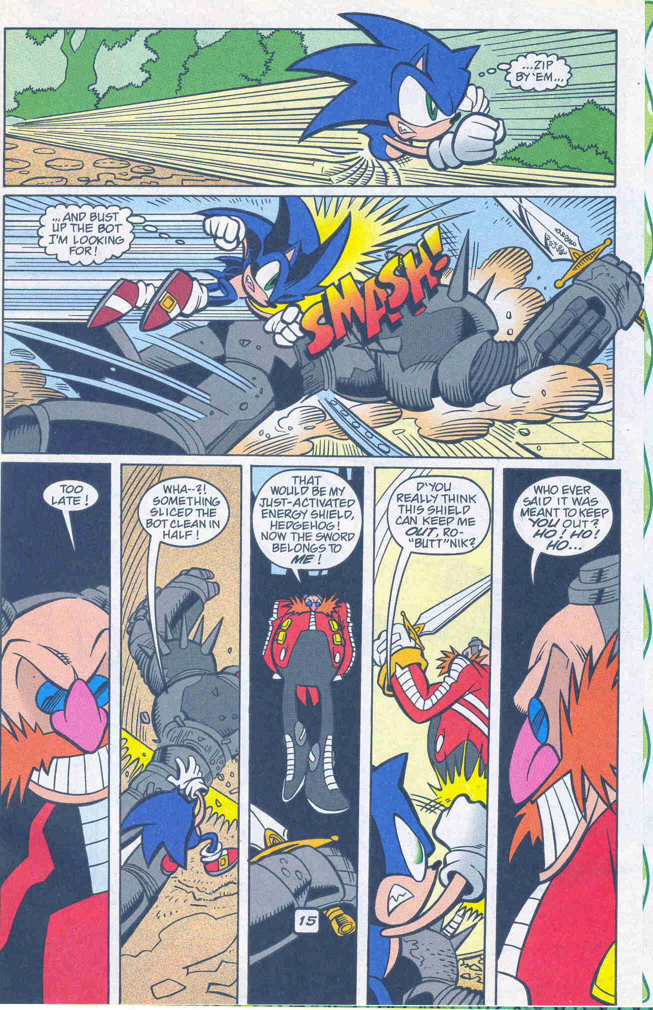 Sonic - Archie Adventure Series January 2001 Page 14